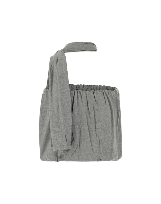 지마구아스 [해외직구][기마구아스] 블라우스 SCARF TOP GREY 7587144 착용컷