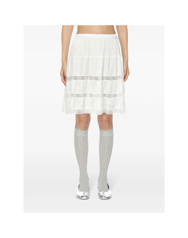 지마구아스 [해외직구][기마구아스] 미디스커트 CIELO SKIRT WHITE 7589394 착용컷