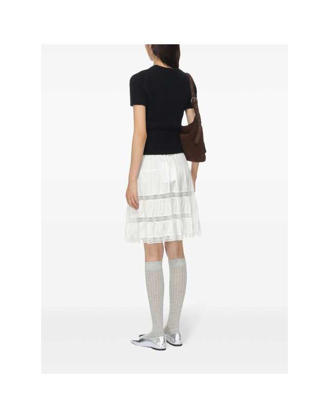 지마구아스 [해외직구][기마구아스] 미디스커트 CIELO SKIRT WHITE 7589394 착용컷