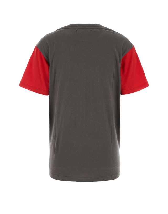 지마구아스 [해외직구][기마구아스] 반팔 티셔츠 STEEVETSHIRT GREYRED 7596867 착용컷