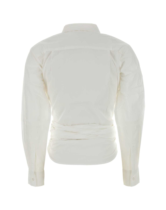 지마구아스 [해외직구][기마구아스] 긴팔 셔츠 ASHLEYSHIRT WHITE 7599093 착용컷