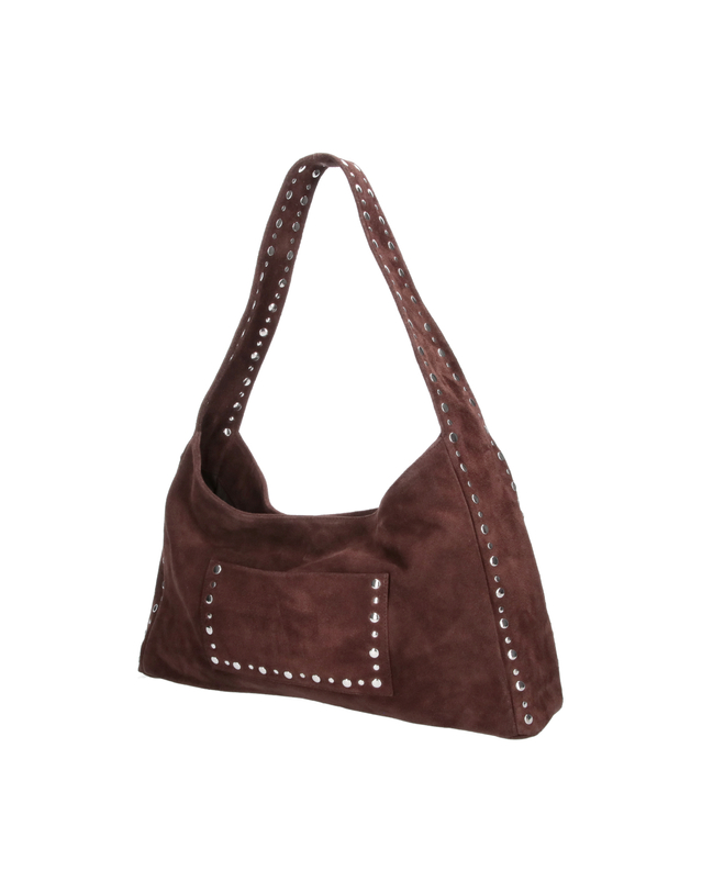 지마구아스 [해외직구][기마구아스] 숄더백 MAXI FRANCA BAG SUEDEBROWN 7609233 착용컷