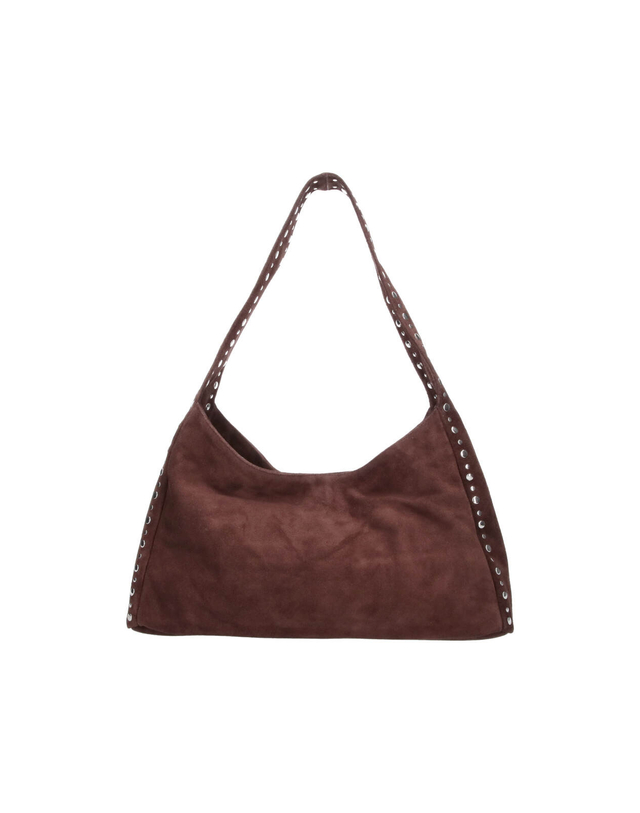 지마구아스 [해외직구][기마구아스] 숄더백 MAXI FRANCA BAG SUEDEBROWN 7609233 착용컷