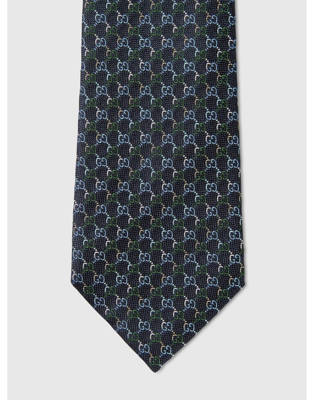 구찌 [해외직구][구찌] 넥타이 8533504E0094266 7236766 착용컷