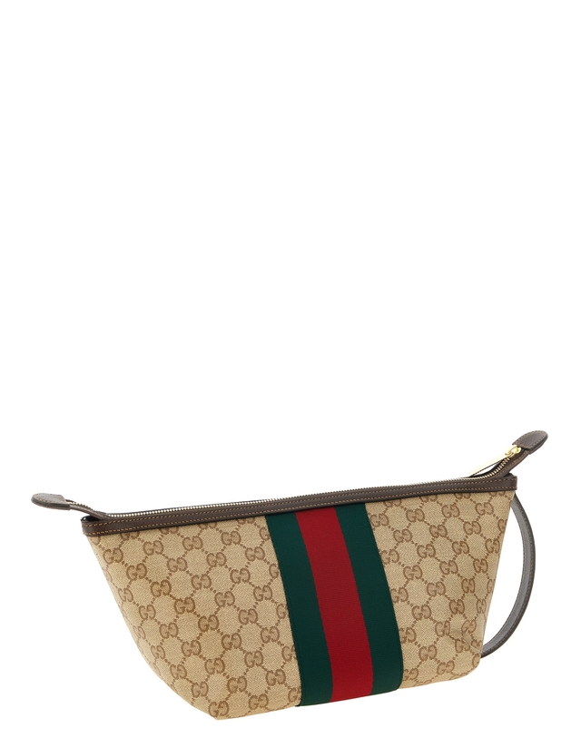 구찌 [해외직구][구찌]Gucci Essence Classic 파우치 875159FAF798547 7576630 착용컷