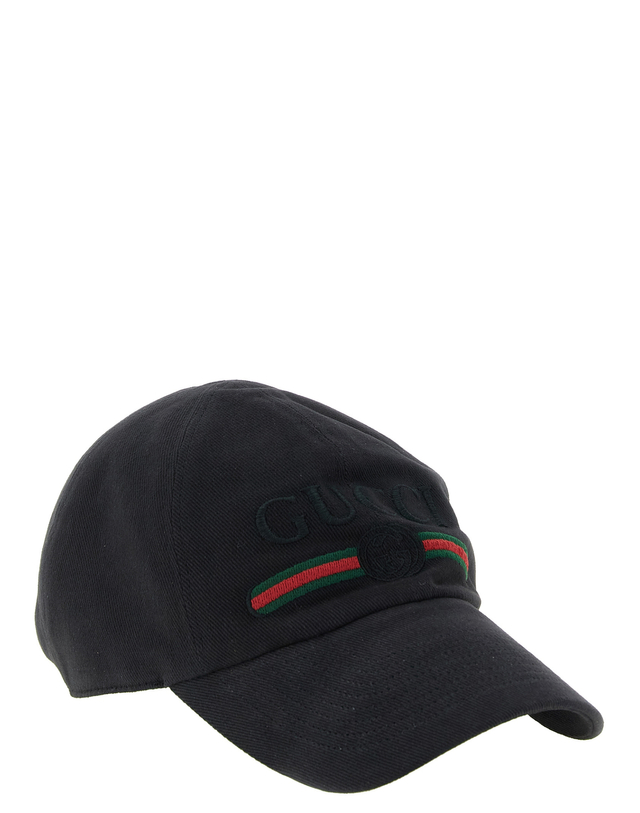 구찌 [해외직구][구찌]Gucci Web - Incrocio GG 캡모자 8757364HBKG1060 7616959 착용컷