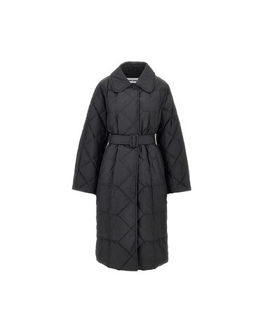 [해외직구][옌키옌키] 여성 패딩 자켓 WINTERCOATMICRORIB NYLONMICRO BLACK-MICRO BLACK 7532216
