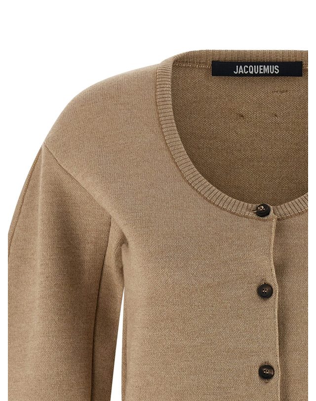 자크뮈스 [해외직구][자크뮈스]Le Gilet Doppio 가디건 25HCDW00808AK00185015 6595948 착용컷