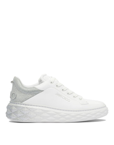 [해외직구][지미추]Diamond Maxi F II 스니커즈 DIAMOND MAXI/F IIIVRV WHITE/SILVER 7381156