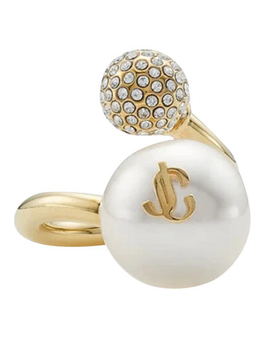 [해외직구][지미추] 반지 AURI RINGJIQGOLD/WHITE/CRYSTAL 7475965