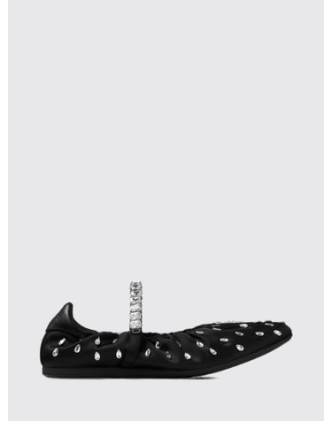 [해외직구][지미추] 플랫슈즈 JADEBALLERINAQEP BLACK/CRYSTAL 7570816