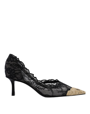 [해외직구][지미추] 구두 FAIZ PUMP 65FYZBLACK/VINTAGE GOLD 7639384