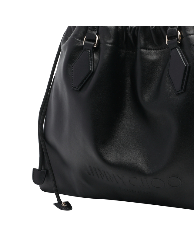 지미추 [해외직구][지미추] 토트백 DRAWSTRING TOTE/MZKPBLACK/LIGHT GOLD 7360596 착용컷