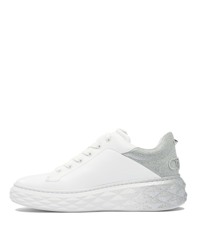 지미추 [해외직구][지미추]Diamond Maxi F II 스니커즈 DIAMOND MAXI/F IIIVRV WHITE/SILVER 7381156 착용컷