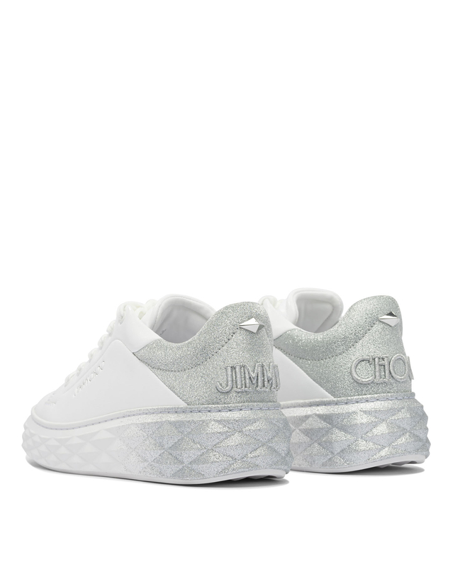 지미추 [해외직구][지미추]Diamond Maxi F II 스니커즈 DIAMOND MAXI/F IIIVRV WHITE/SILVER 7381156 착용컷