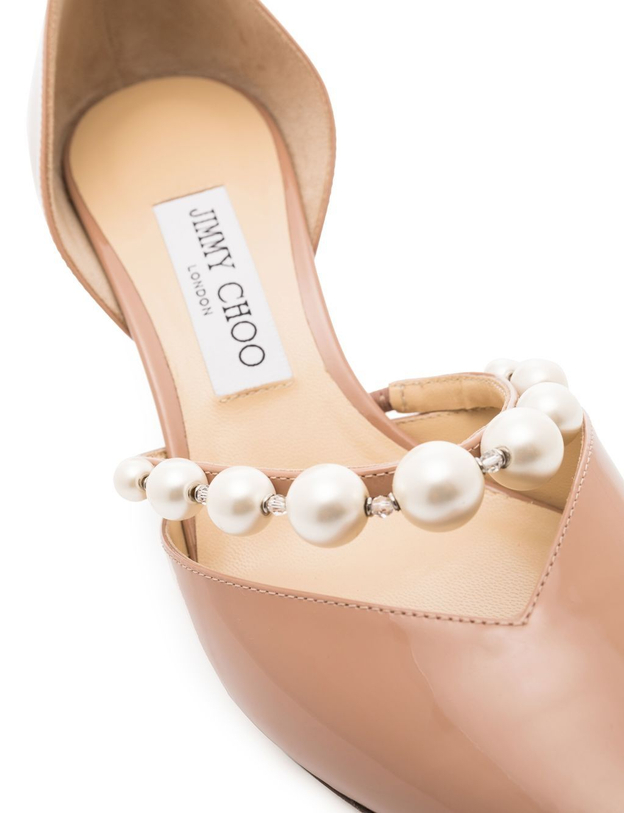 지미추 [해외직구][지미추] 구두 AURELIE65XKMBALLETPINK/WHITE 7384569 착용컷