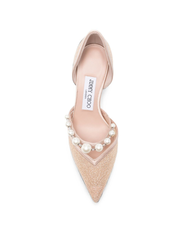 지미추 [해외직구][지미추] 구두 AURELIE65QKGMACARON/WHITE 7400700 착용컷