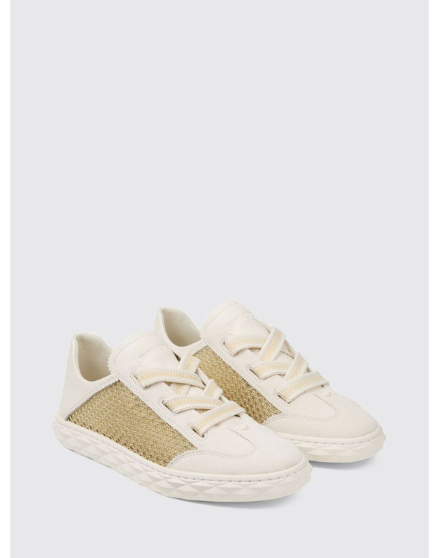 지미추 [해외직구][지미추] 스니커즈 DIAMONDLIGHTFLEXFQEA GOLD/LATTE 7570459 착용컷