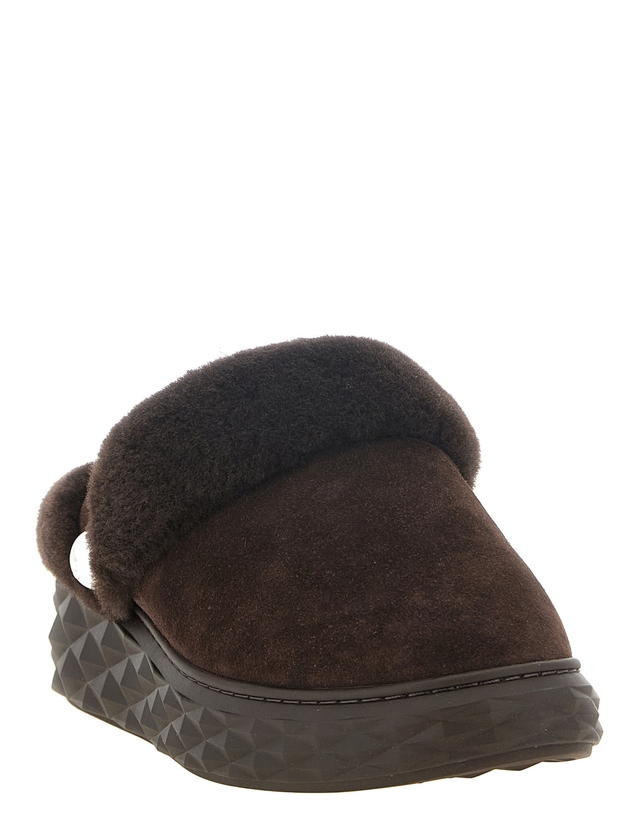 지미추 [해외직구][지미추]Diamond Maxi Mule 뮬/클로그 DIAMONDMAXIMULEFFUWVCHOCOLATECHOCOLATE 7584488 착용컷
