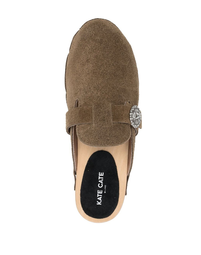 케이트케이트 [해외직구][케이트케이트] 뮬/클로그 CLKCCO003KAKI 823156 착용컷