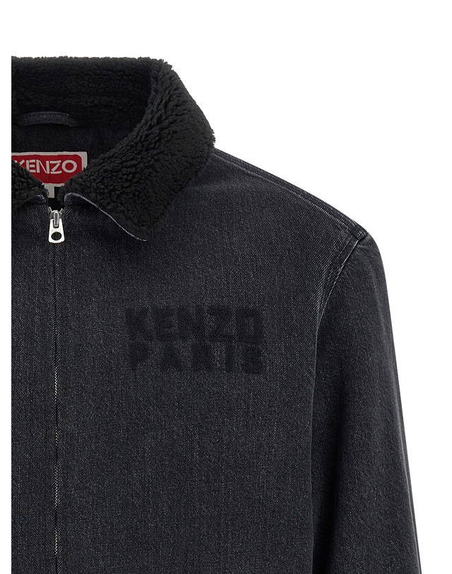 겐조 [해외직구][겐조]KENZO Happy Tiger 데님 자켓 FF65DB1056C4BT 6288105 착용컷