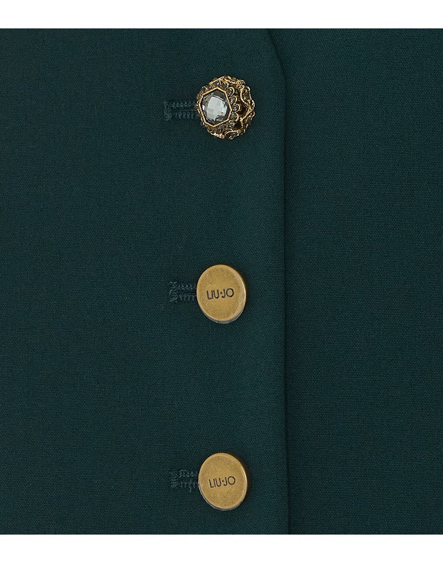 리우조 [해외직구][리우조] 베스트 WF6257T743AX0797 7481394 착용컷