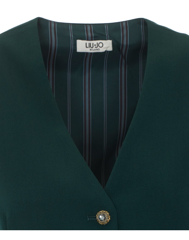 리우조 [해외직구][리우조] 베스트 WF6257T743AX0797 7481394 착용컷