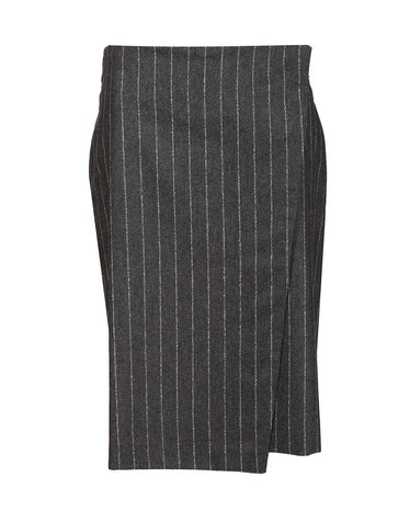 [해외직구][루루 스튜디오]MASON 미디스커트 MASONANTHRACITE STRIPES 6434084