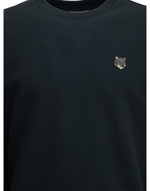 메종키츠네 [해외직구][메종키츠네]Fox Head 맨투맨 PM00304KM03410413 7605047 착용컷