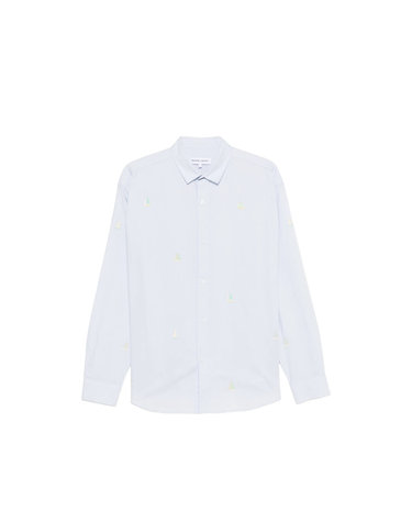 [해외직구][메종라비쉬] 긴팔 셔츠 ZMBRETEUILBOAT  OXBLU 7145784