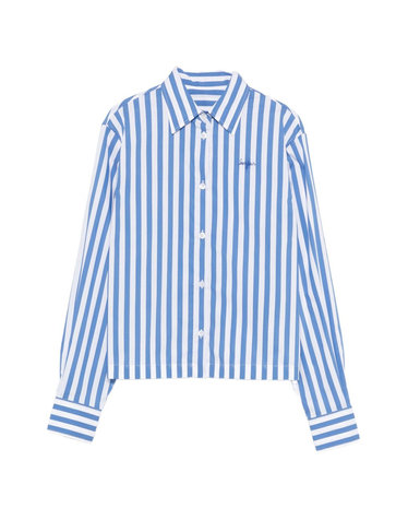 [해외직구][메종라비쉬] 긴팔 셔츠 ZWBIDAULTBJRBLUE WHITE STRIPES 7161986