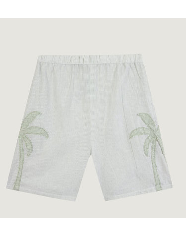 [해외직구][메종라비쉬] 여성 반바지 ZWBEUDANTPALMLINEN PATCH OLIVE 7314012