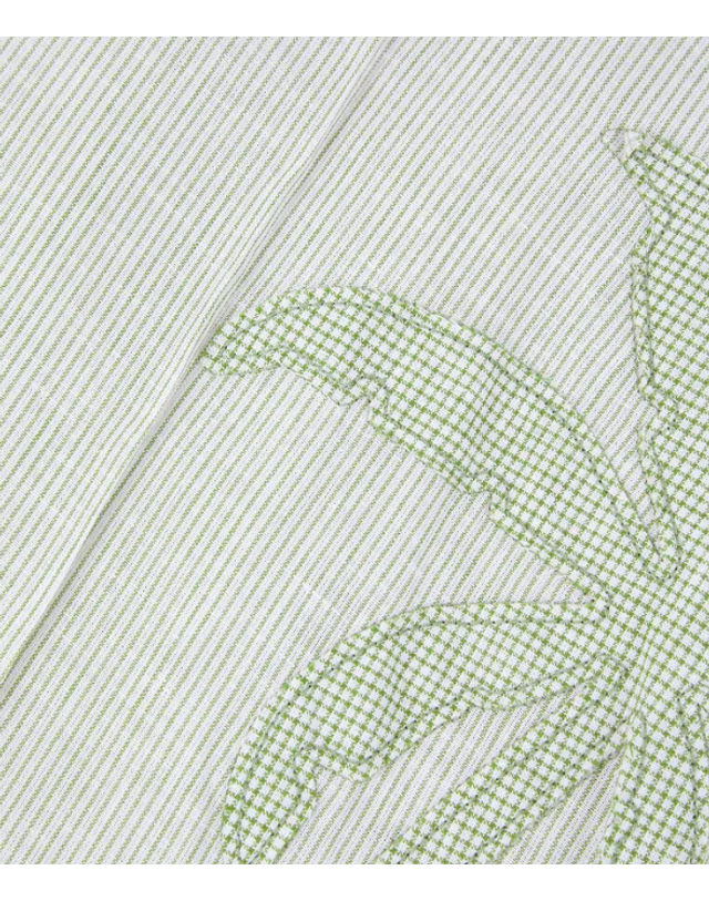 메종라비쉬 [해외직구][메종라비쉬] 여성 반바지 ZWBEUDANTPALMLINEN PATCH OLIVE 7314012 착용컷