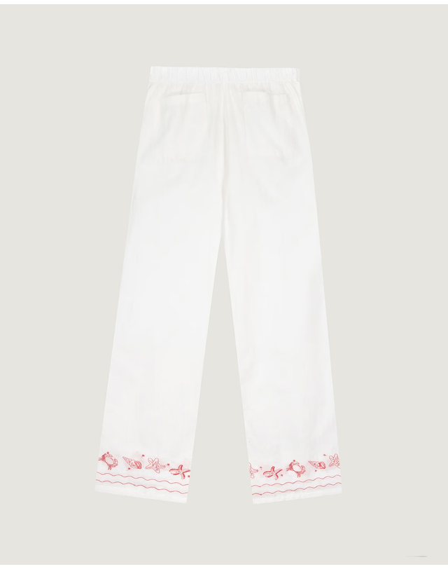 메종라비쉬 [해외직구][메종라비쉬] 청바지 ZWOUDINSHELLLIOFF WHITE 7314641 착용컷