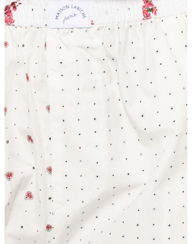 메종라비쉬 [해외직구][메종라비쉬] 여성 반바지 ZWVERMENOUFLOWFLOWERS PATCH PRINT 7314711 착용컷