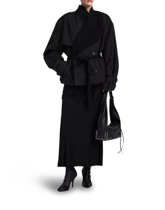 메종 마르지엘라 [해외직구][메종마르지엘라] 여성 블레이저 S29AH0175M35137900 BLACK 7603614 착용컷