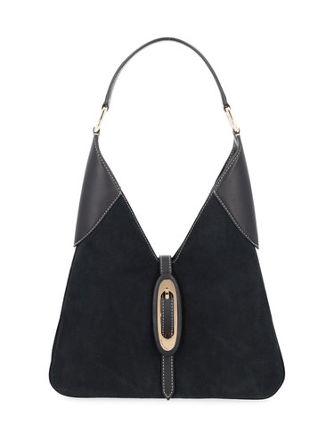 [해외직구][마이클코어스]HOBO BUCKLE 숄더백 30F5GQ8L6S_001BLACK 6884498