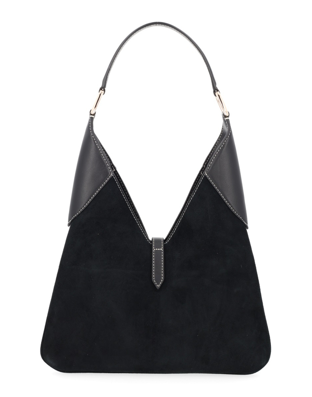 마이클코어스 [해외직구][마이클코어스]HOBO BUCKLE 숄더백 30F5GQ8L6S_001BLACK 6884498 착용컷