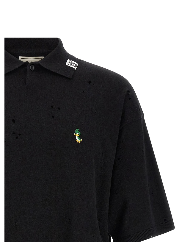 미하라 야스히로 [해외직구][미하라야스히로] 반팔 티셔츠 J16SW713BLACK 7314984 착용컷