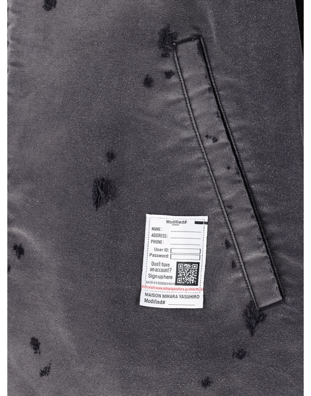미하라 야스히로 [해외직구][미하라야스히로] 캐주얼 자켓 J17BL161BLACK 7616252 착용컷