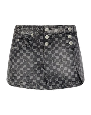 [해외직구][미스비헤이브] 미니스커트 251W850WASHED BLACK 7430447
