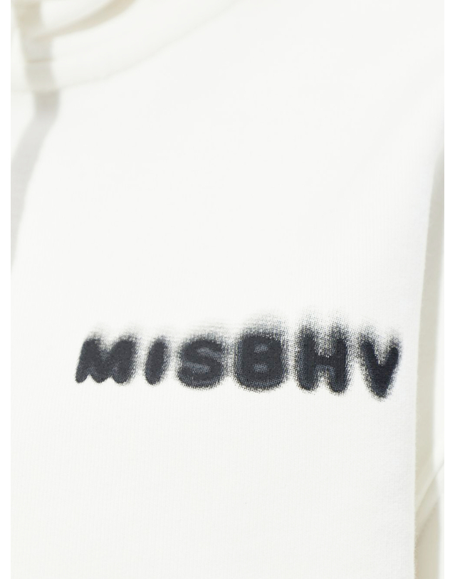 미스비헤이브 [해외직구][미스비헤이브] 집업자켓 260W202WHITE 7315998 착용컷