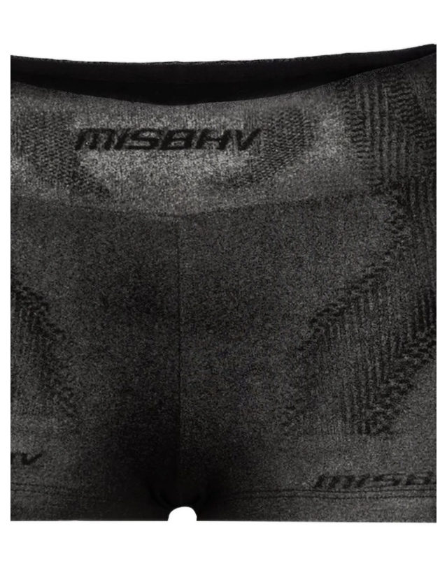 미스비헤이브 [해외직구][미스비헤이브] 여성 반바지 250W351BLACK 7316048 착용컷