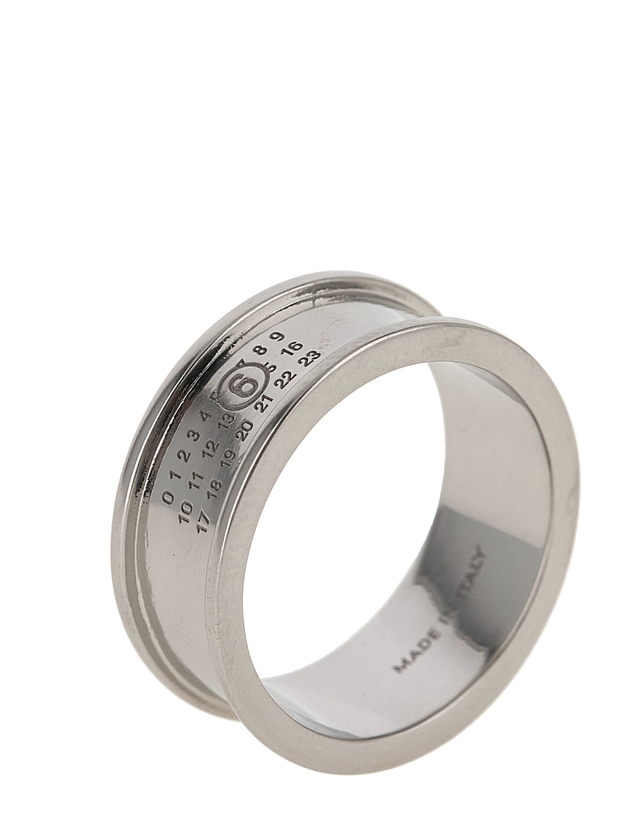 엠엠6 [해외직구][MM6]Numeric 반지 SM6UQ0125P9264968 7607850 착용컷