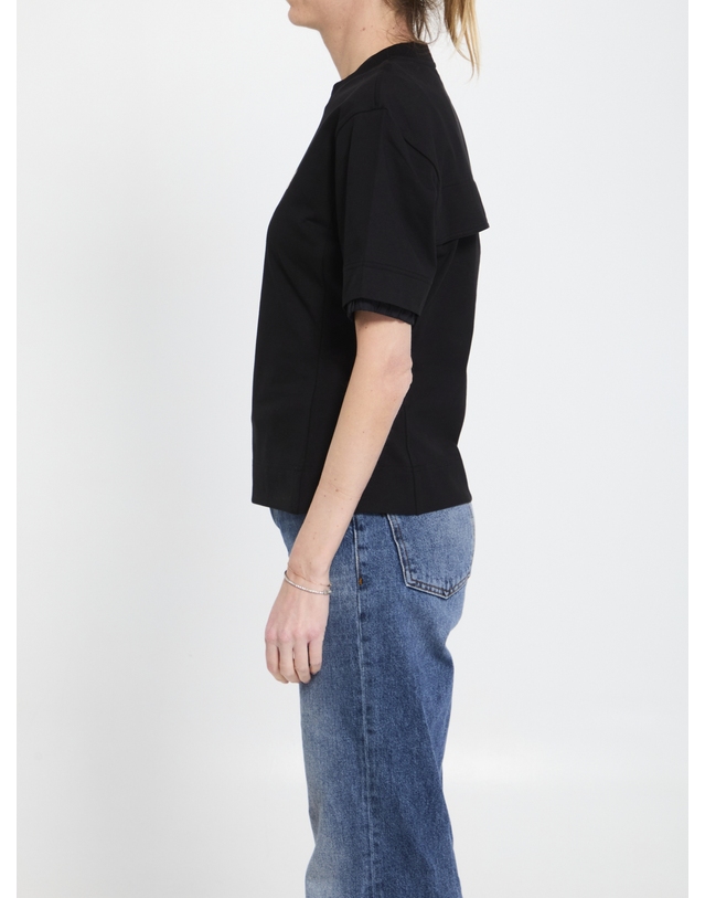 몽클레어 [해외직구][몽클레르 그레노블] 반팔 티셔츠 L10988C0009_89AW1_999 7131165 착용컷