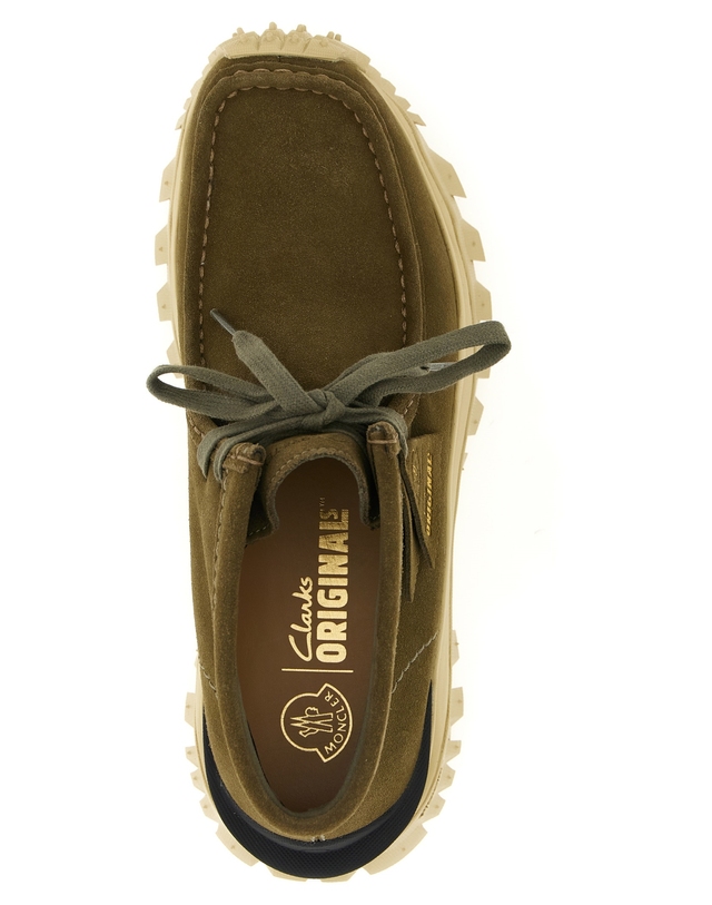 몽클레어 [해외직구][몽클레르]Trailgrip Wallabee GTX 앵클 부츠 L209A4G00100N0112830 7560129 착용컷