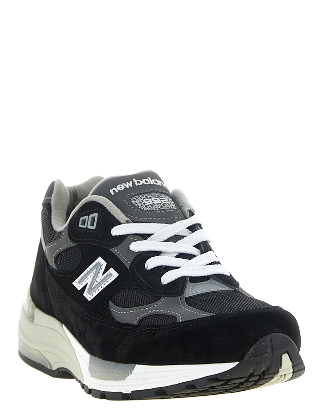 뉴발란스 [해외직구][뉴발란스]Made in USA 992 스니커즈 U992BK2BK 7641739 착용컷
