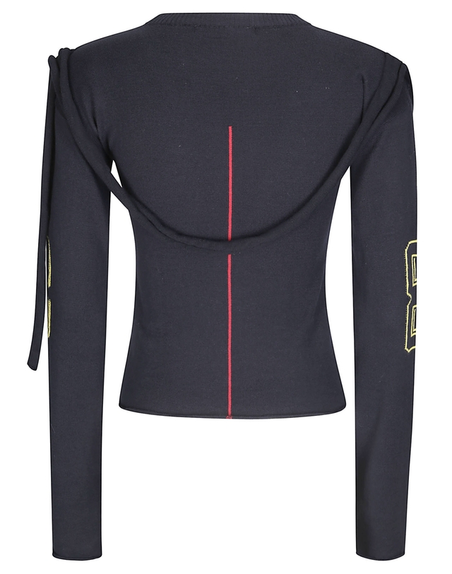 오토링거 [해외직구][오토링거] 긴팔 티셔츠 10711070701 BLKYLW 7562720 착용컷