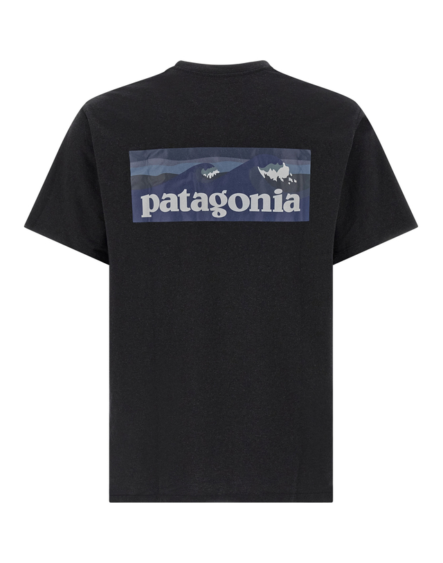 파타고니아 [해외직구][파타고니아]Boardshort Logo Pocket Responsibili-Tee® 반팔 티셔츠 37655INBK 7283526 착용컷