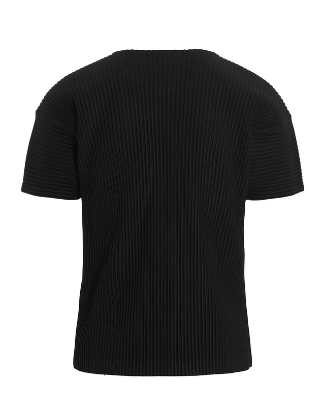 플리츠 플리즈 이세이 미야케 [해외직구][이세이미야케 옴므 플리세]Basics 반팔 티셔츠 HP58JK52015 6208968 착용컷
